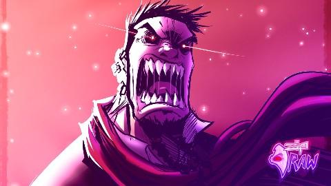 Darkside from the Crimson Blade Comic