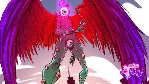 Giant Eyeball Angel