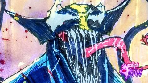 Sketchbook Wolverine Symbiote